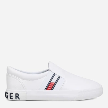 Женские слипоны Tommy Hilfiger 106060357 37.5 Белые (1159822358)