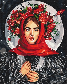 Картина по номерамí Украинской зимы © Карина Зимина 40x50 BS54202