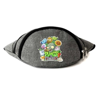 Поясная сумка бананка Растения против зомби (Plants vs Zombies 03) Cappuccino Toys серая