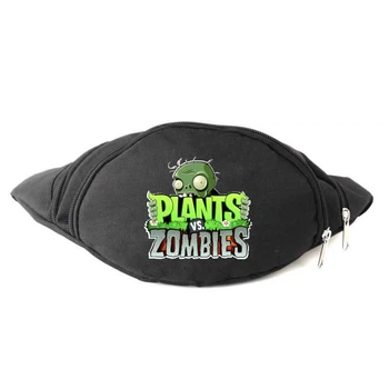 Поясная сумка бананка Растения против зомби (Plants vs Zombies 02) Cappuccino Toys черная