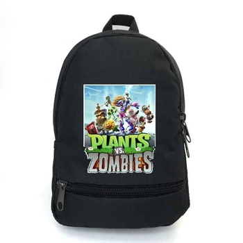 Рюкзак детский Растения против зомби Cappuccino Toys (Plants vs Zombies 002-black) черный, размер 35 х 28 х 13 см