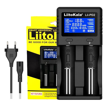 Зарядний пристрій Liitokala Lii-PD2 18650, AA (універсальний) (1308)