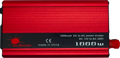 Автомобільний інвертор Globex MT1000W 1000 Вт 220 В (MT1000W)