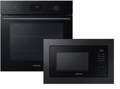 Духовой шкаф электрический SAMSUNG NV68A1110RB/WT + Встраиваемая микроволновая печь SAMSUNG MS20A7013AB/UA (комплект)