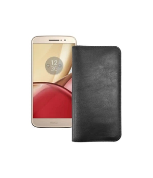 Портмоне з екошкіри для телефону Motorola Moto M (xt1663) Чорний