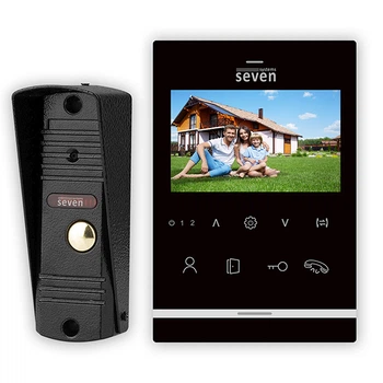 Комплект домофону Seven DP–7542 Kit black