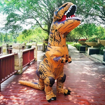 Надувной костюм Тираннозавра T-Rex для вечеринок