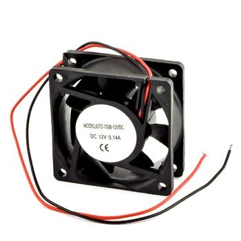 Вентилятор 60x60x25, 12V (GT2-7008 12VDC) Global Tone