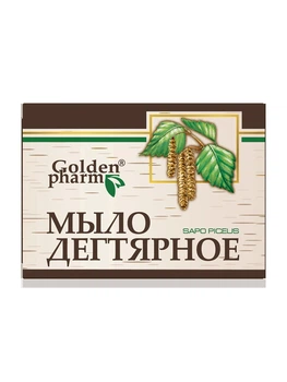 Дегтярное мыло 70г Голден-Фарм