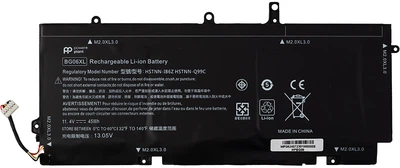Аккумулятор PowerPlant для ноутбуков HP Folio 1040 G3 (BG06XL) 11.4V 45Wh (NB462322)