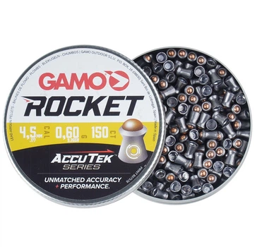 Пули пневматические Gamo Rocket Accutek 0.60 гр., 150 шт., кал.4,5 мм