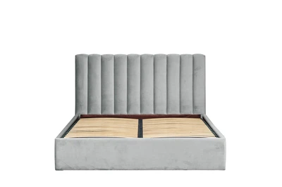 Двуспальная кровать RidneTut Taylor Lite 160х200 см Lili 94 Серая (33433-1112094)