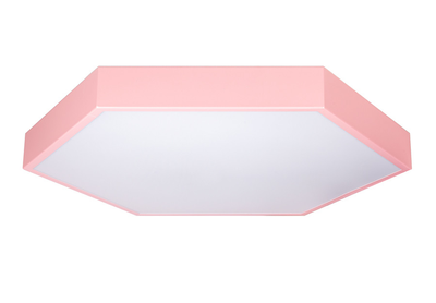 Потолочная LED люстра 70W с пультом Levistella с акриловым плафоном 2700/4000/6000К розовая IP20 752L75 PINK