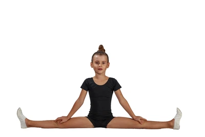 Комбінезон для гімнастики Dance & Sport біфлекс N 016-BF до/р XL/128-134 Чорний