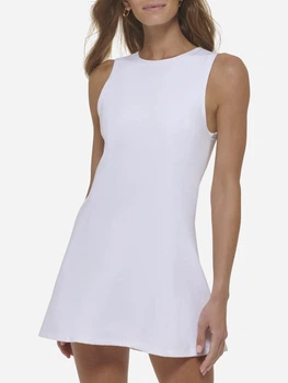 Плаття коротке жіноче літнє Donna Karan NY (DKNY) 552611035 XL Біле (1159822265)