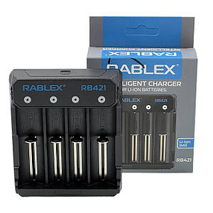 Зарядное устройство Rablex RB421 универсальное на 4 пустое