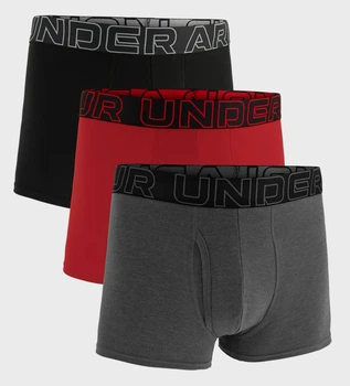 Трусы-боксерки мужские Under Armour Ua Performance Cotton - Solid 3 3Pk 2XL 1383891-025
