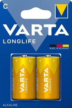 Батарейка LR14 Varta Long Life Alkaline-2 штуки