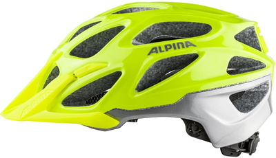 Kask rowerowy Alpina Mythos 3.0 L.E. 57-62 cm Bright Green-Grey Glossy (4003692310873)