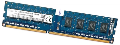 Оперативная память Hynix DDR3 1600MHz 4Gb 1Rx8 PC3-12800U-11-13-A1 (HMT451U6BFR8C-PB) Б/У