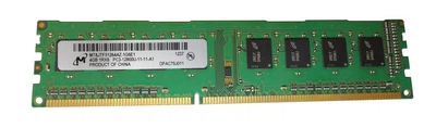 Оперативна пам'ять Micron DDR3 1600MHz 4Gb 1Rx8 PC3-12800U-11-11-A1 (MT8JTF51264AZ-1G6E1) Б/В