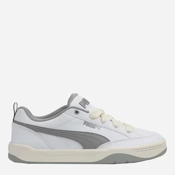Чоловічі кеди низькі Puma Park Lifestyle 39508401 45 (10.5UK) 29.5 см Puma White-Smokey Gray-Sugared Almond (4099686448837)