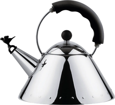 Чайник Alessi Black Bird зі свистком 2 л (8003299939404)