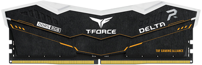 Оперативна пам'ять Team Group DDR5-6000 32768MB PC5-48000 (Kit of 2x16384) T-Force Delta TUF Gaming Alliance RGB (FF5D532G6000HC38ADC01)