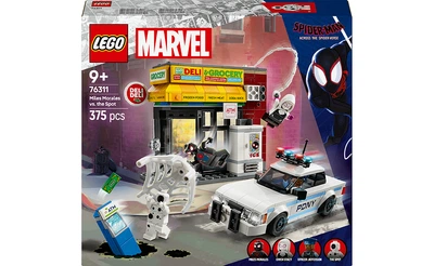 Конструктор LEGO Marvel Всесвіт-павук: Майлз Моралес проти Плями 375 деталей (76311)
