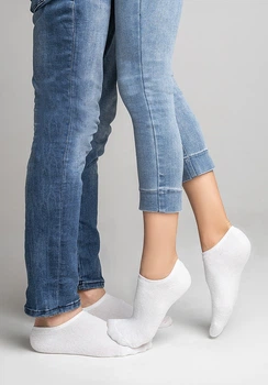 Шкарпетки чоловічі Legs з бавовни SOCKS LOW TERRY 43-46(р) bianco (80)