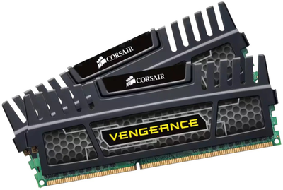 Оперативна пам'ять Corsair DDR3-1600 8192MB PC3-12800 (Kit of 2x4096) Vengeance Black (CMZ8GX3M2A1600C9)