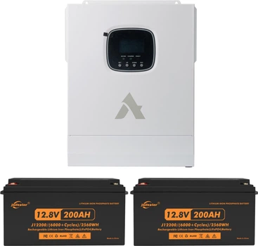 Комплект инвертор Agent HSI 3500 3.5 кВт 24В 1Ф (Agent JSD 3 - 5)