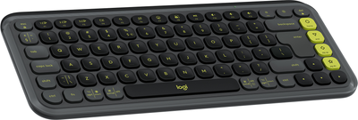 Клавиатура беспроводная Logitech POP Icon Keys Wireless Graphite (920-013157)