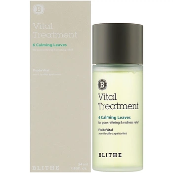 Успокаивающая эссенция для чувствительной кожи Blithe Vital Treatment 6 Calming Leaves 54 мл (8809501660667)