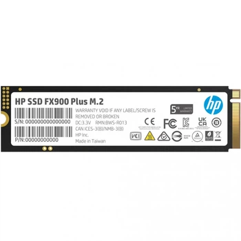 SSD диск HP FX900 Plus 1TB M.2 2280 PCIe 4.0 x4 3D NAND (7F617AA