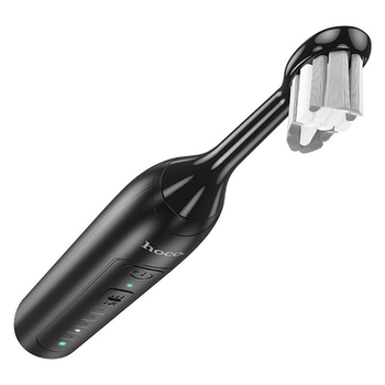 Электрическая зубная щетка на аккумуляторе HOCO Wave electric toothbrush HP60 |5 modes, Type C| Черный