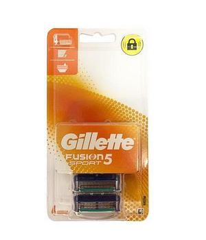 Змінні касети для гоління Gillette Fusion Sport 4 шт (7702018601028)