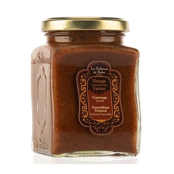 Скраб для тела с косточками абрикоса Аюрведический La Sultane De Saba Oriental Ayurvedic Body Scrub 300 г