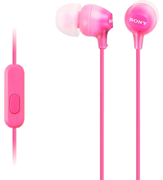 Słuchawki Sony MDR-EX15AP Pink (MDREX15APPI.CE7)