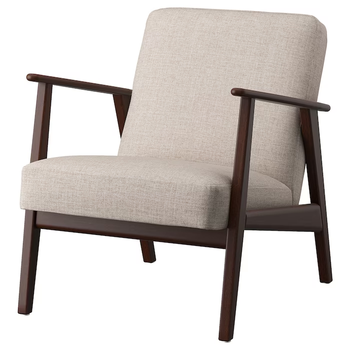 Крісло EKENASET IKEA 905.331.74 світло-бежевий