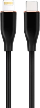 Кабель Cablexpert USB Type-C - Apple Lightning 1.5 м Чорний (8716309132060)