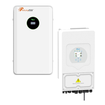 Комплект резервного живлення Інвертор гібридний Deye SUN-6k-SG05LP1-EU 6kW, 1ф , 48V + Акумуляторна батарея LUX-E-48100LG03 Felicity (LiFePO4 51,2V 100Ah 5kWh) (SUN-6k-SG05LP1-EU)
