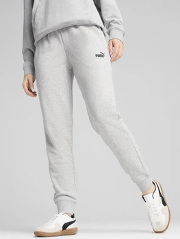 Спортивні штани жіночі Puma Ess Small No. 1 Logo Sweatpants Tr Cl Li 68245004 S Light Gray Heather (4067983616464)