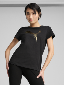 Футболка бавовняна жіноча Ess Metallic Tee