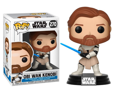 Figurka Funko Pop! Star Wars Clone Wars Obi Wan Kenobi 9 cm (889698317962)