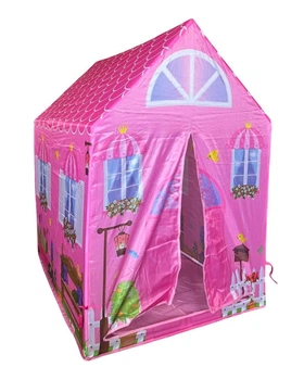 Детская складная портативная палатка Princess Home игровой домик Розовый