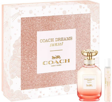 Набір для жінок Coach Dreams Sunset Парфумована вода 60 мл + Парфумована вода 7.5 мл (3386460138772)