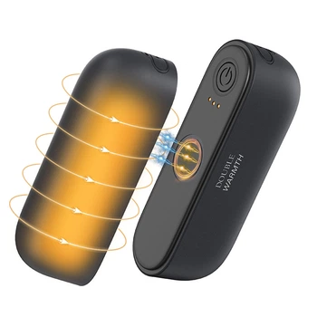 Портативна подвійна грілка для рук акумуляторна на 6000 mAh
