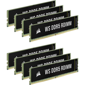 Оперативна пам'ять Corsair DDR5-5600 262144MB PC5-44800 (Kit of 8x32768) WS ECC RDIMM Black (CMA256GX5M8B5600C40)