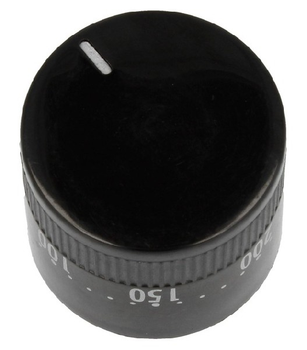 Ручка GPP6-28 EP-BL-G-S 9011 регулювання режимів роботи для духової шафи Gorenje 278044